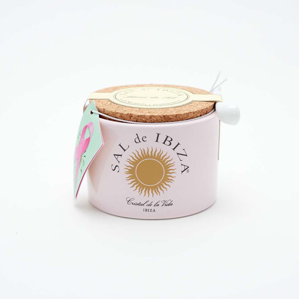 Sal de Ibiza - Fleur de Sel Pink Ribbon - "La Vie en Rose"