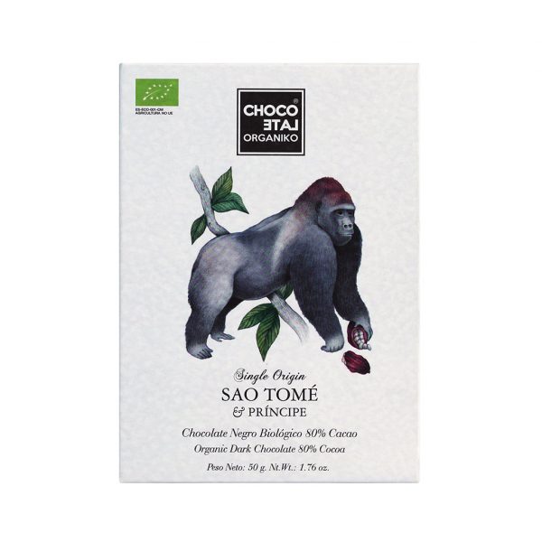 Bio Single Origin Schokolade Sao Tomé 80%