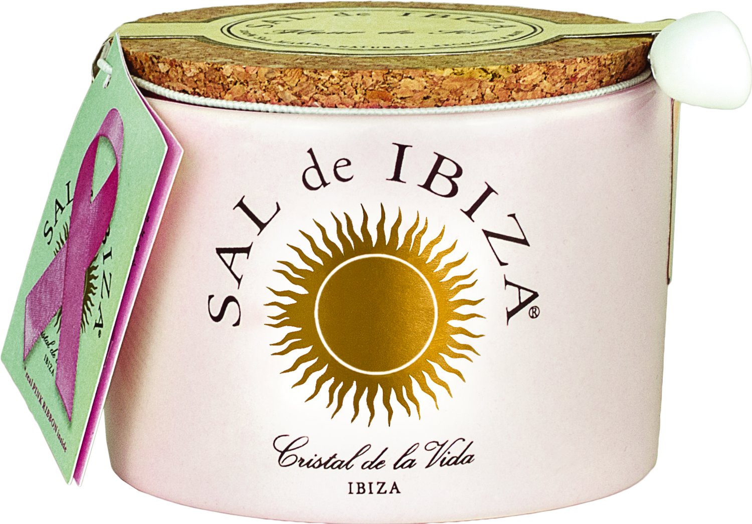 Sal de Ibiza - Fleur de Sel Pink Ribbon - "La Vie en Rose" – Bild 2